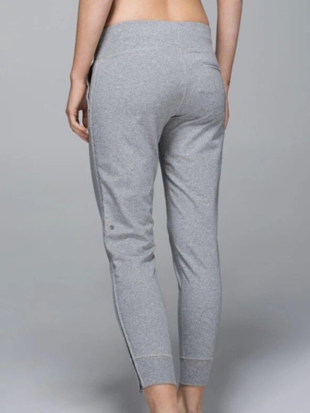 LULULEMON No Sweat Pant Heathered Speckled Medium Grey